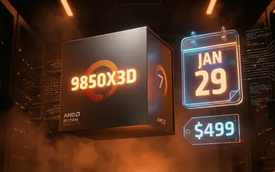 AMD Ryzen 7 9850X3D: 'Raja Gaming' Baru Tiba 29 Januari, Harga $499!